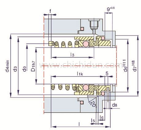 120機(jī)械密封