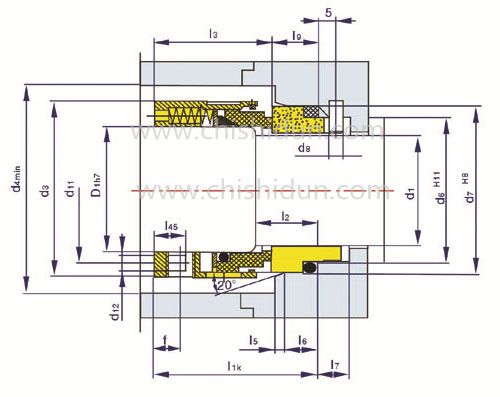 58B seal 替代Johncrane 58B